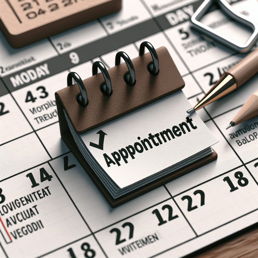 Make an appointment
